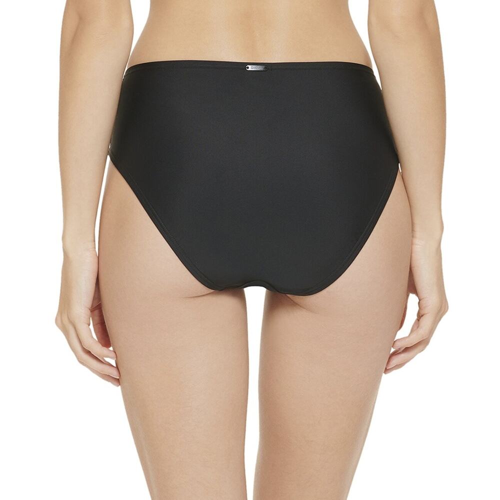 DKNY Women's High-Cut Bikini Swim Bottom Black Size XS - Picture 3 of 3